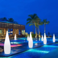 Светильник Капля 24х80 солнечная батарея, RGB Светильник Капля 24х80 солнечная батарея, RGB