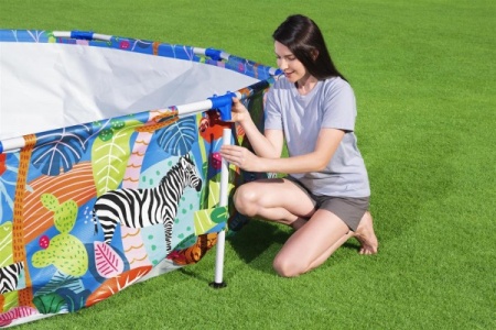 Bestway 56985 BW Каркасный бассейн Steel Pro 305х66см, 4062л Bestway 56985 BW Каркасный бассейн Steel Pro 305х66см, 4062л