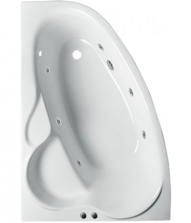 Ванна Relisan Ariadna 140x100 (Левая) с гидромассажем