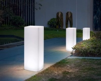 Светильник Колонна 30х80  питание от АКБ, RGB